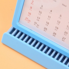 Desk calendar mobile phone stand calendar