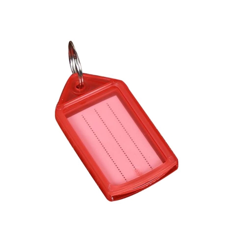 Plastic advertising classification number tag luggage tag color custom PVC keychain