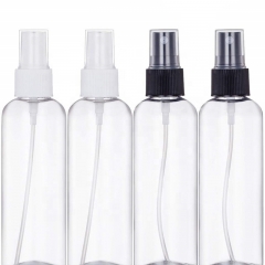 50 ml PET plastic Empty Clear Refillable Plastic Cleaning alcohol Mist Spray Bottles