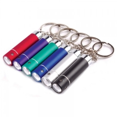 Custom logo carry a mini bright keychain flashlight