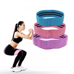 Custom Fitness Yoga elastic and stretching resistance band sports home equipment