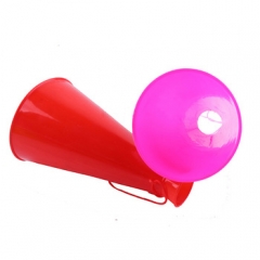 Plastic fan vuvuzela and megaphone world cup air horn