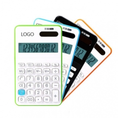 Multifunctional solar 12 position display calculator