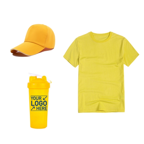Custom Outdoor Corporate group anniversary activities leisure Hat T-shirt cup gifts set