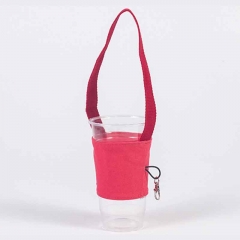 Milk Tea Cup Tote Hand Carry Bag With Logo