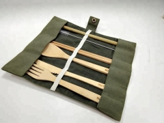 Hot Selling Bamboo Utensil Set With Custom Logo Utensil