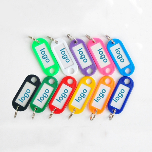 Plastic Name Tags With Ring