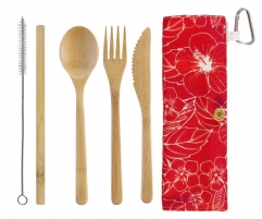 Bamboo flatware Set