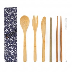 Bamboo flatware Set