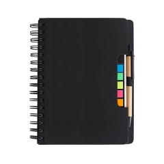 Notebook With Sticky Note