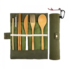 Bamboo flatware Set