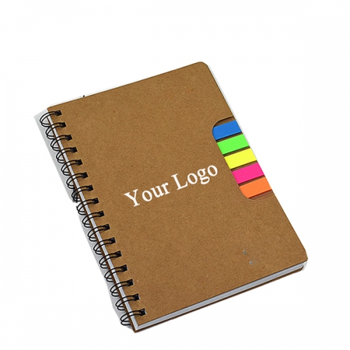 Notebook With Sticky Note