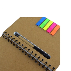 Notebook With Sticky Note