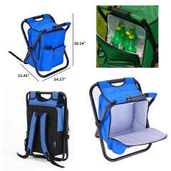 Folding Chair with Cooler Bag