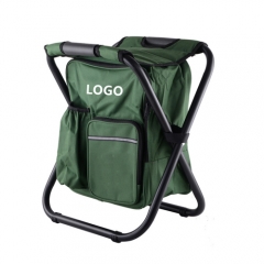 Folding Chair with Cooler Bag