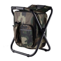 Folding Chair with Cooler Bag