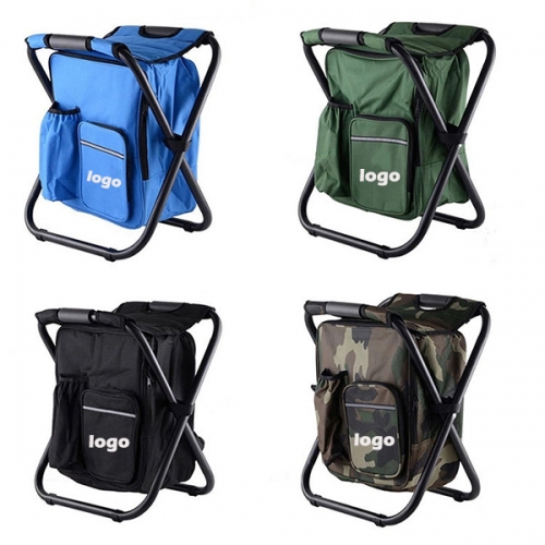Folding Chair with Cooler Bag