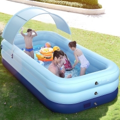 Inflatable swimming pool