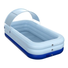 Inflatable swimming pool