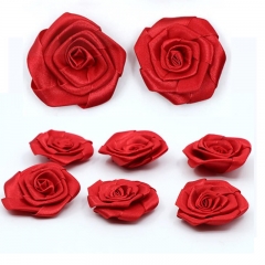 Satin Ribbon Rose