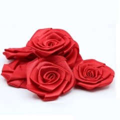 Satin Ribbon Rose