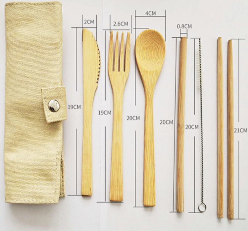 Bamboo utensils