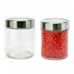 round Glass Jar