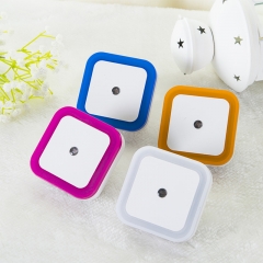 Mini Light Sensor Control Plug Lamp wiring Mini Round motion sensor led night light