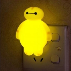 Plug in Sensor Baymax Shaped Night Lights