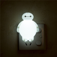 Plug in Sensor Baymax Shaped Night Lights