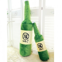 Wine bottle modeling plush toy soft home sofa ornament Throw pillow cute birthday gift Muppets