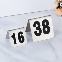 Stainless steel number plate