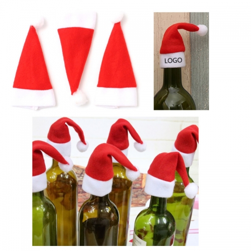 Santa Hat Bottle Topper