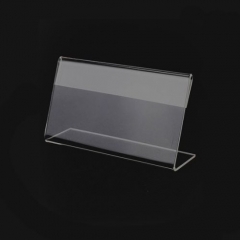 Clear Acrylic Sign Display Stand