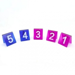 Acrylic Table Numbers Cards Signs For Reception