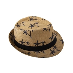 Custom Straw Jazz Hat