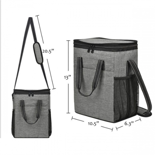 6 Bottle Insulated Leakproof Wine Cooler Carrier Tote Bag