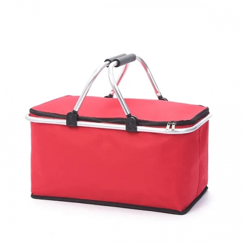 Outdoor Foldable Picnic Basket Insulated Bag