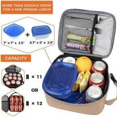Durable and Stylish Insulated Lunch Bag