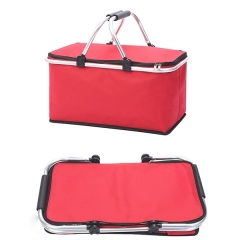 Outdoor Foldable Picnic Basket Insulated Bag