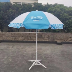 10Ft Portable Advertising Sunshade Umbrella With Crossbase
