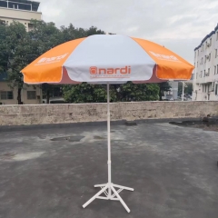 10Ft Portable Advertising Sunshade Umbrella With Crossbase