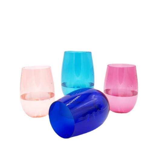 600ML Acrylic Wine Glass