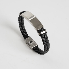 Weaving Bracelet With Stainless Steel Clasp
