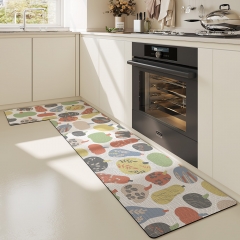 PVC long kitchen floor mat