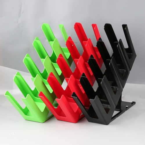 Collapsible four-compartment cup holder