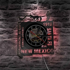 New Mexico wall clock