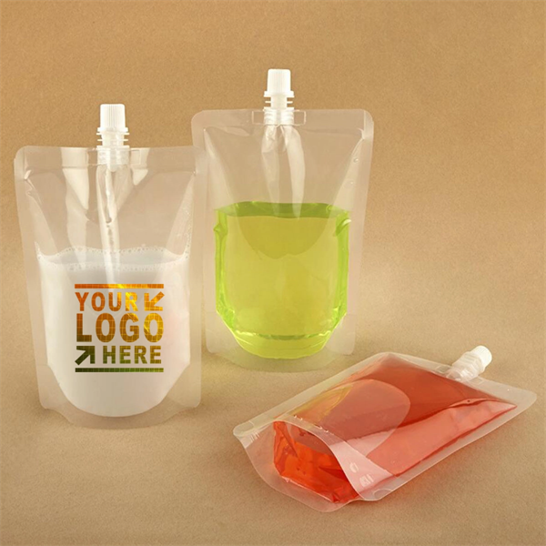 Disposable Clear Beverage Pouch