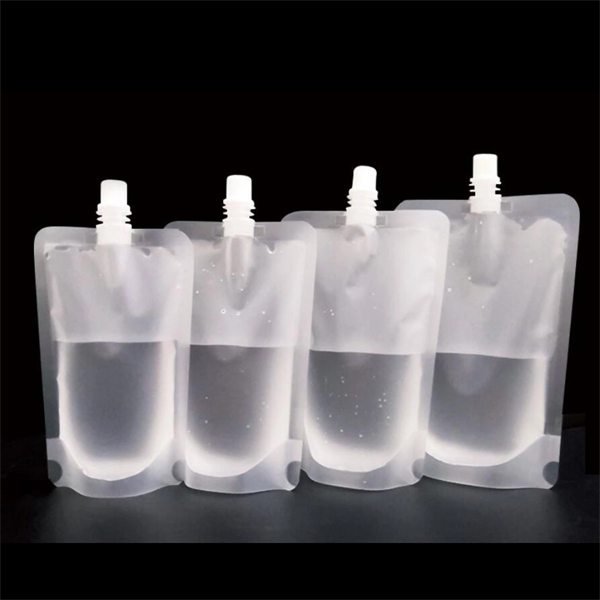 Disposable Clear Beverage Pouch