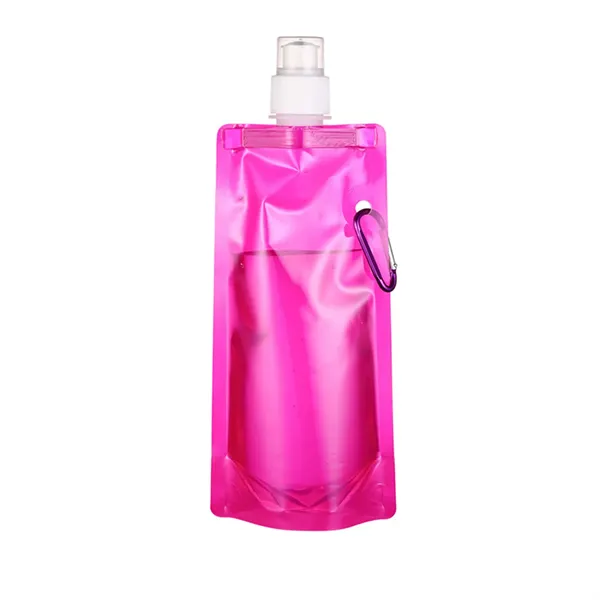 17oz Foldable Sipper Portable Drink Pouch